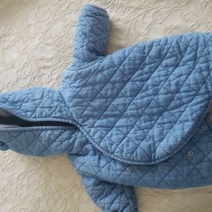Barely worn, baby gap snowsuit.